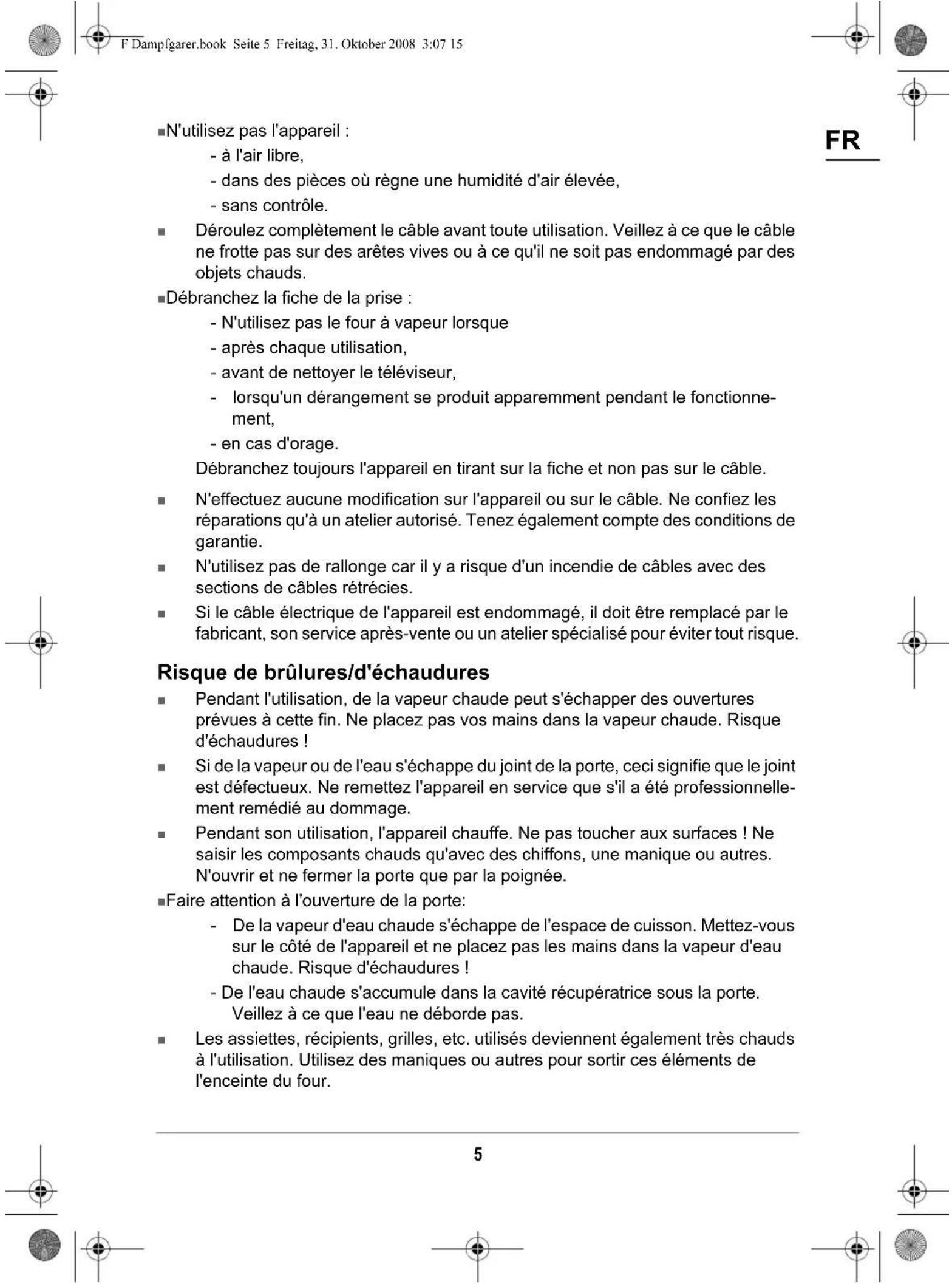 Kitchenware GTSO01 - Bon de garantie 31 - 2