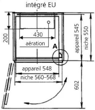 V-ZUG Cooltronic - Réfrigérateur à encastrer niche SMS 14/6 (1778 mm) - 7