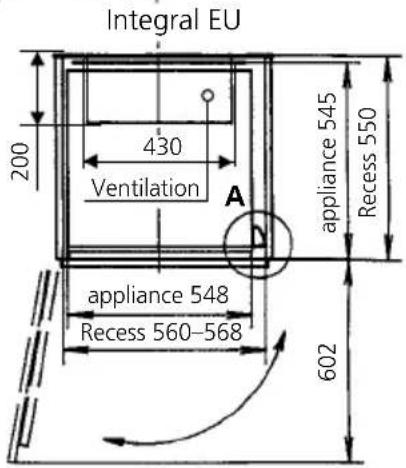 V-ZUG Cooltronic - Fitted refrigerator Recess SMS 14/6 (1778 mm) - 7