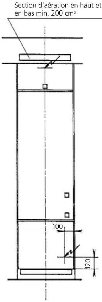 V-ZUG Cooltronic - Réfrigérateur à encastrer niche SMS 14/6 (1778 mm) - 1