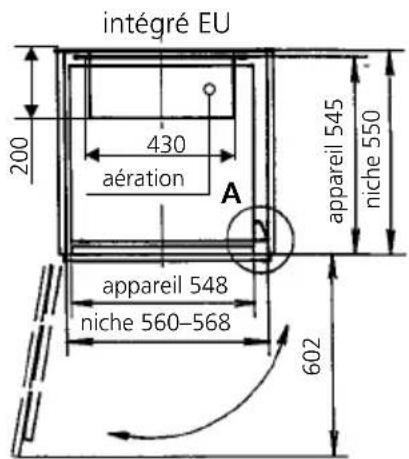 V-ZUG Futura - Réfrigérateur à encastrer nische SMS 12/6 (1524mm) - 7