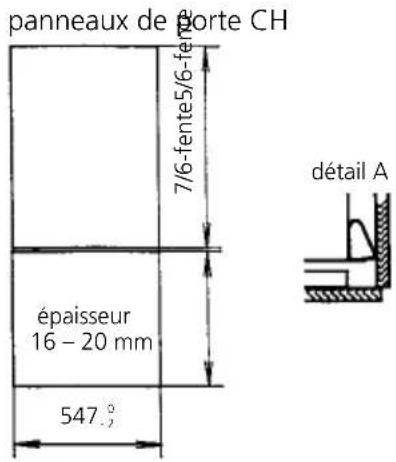 V-ZUG Futura - Réfrigérateur à encastrer nische SMS 12/6 (1524mm) - 3