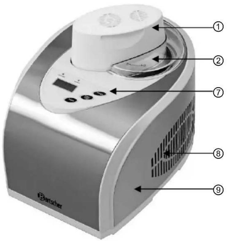 BARTSCHER 135.002 - Baugruppenübersicht - 1