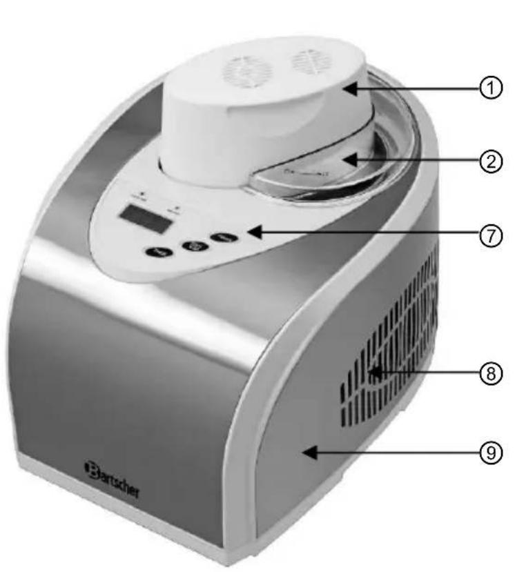 BARTSCHER 135.002 - Aperçu des composants - 1