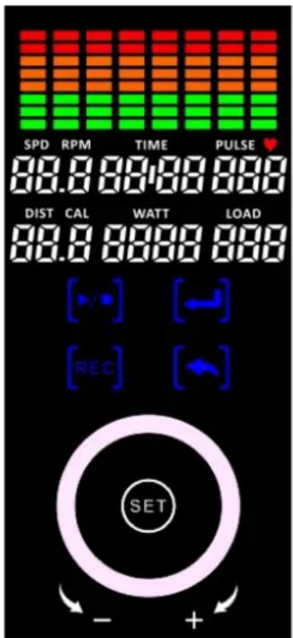 TAURUS IC90 Pro - Affichage de la console - 1