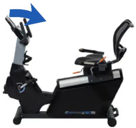 Cardiostrong BC70 - Numéro de série et désignation du modèle - 1