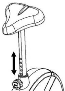Christopeit CL 3 - Adjustment - Seat Position - 1