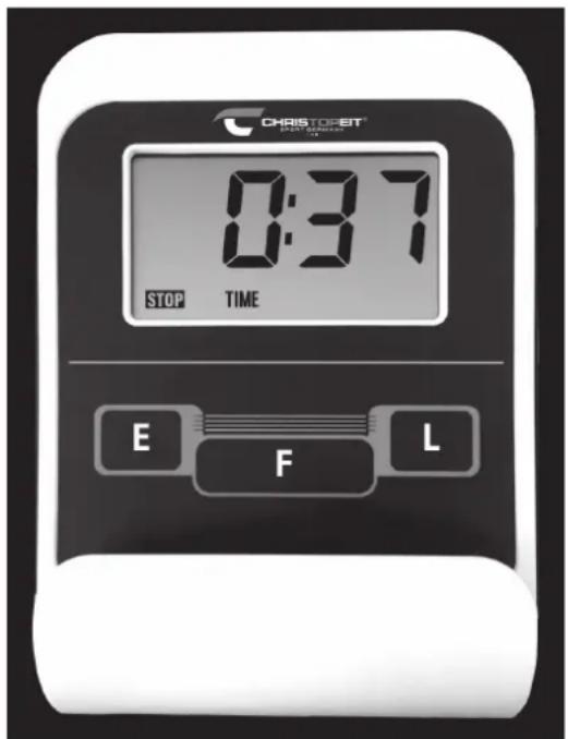Christopeit CL 3 - "L"-Taste (Loschen): - 1