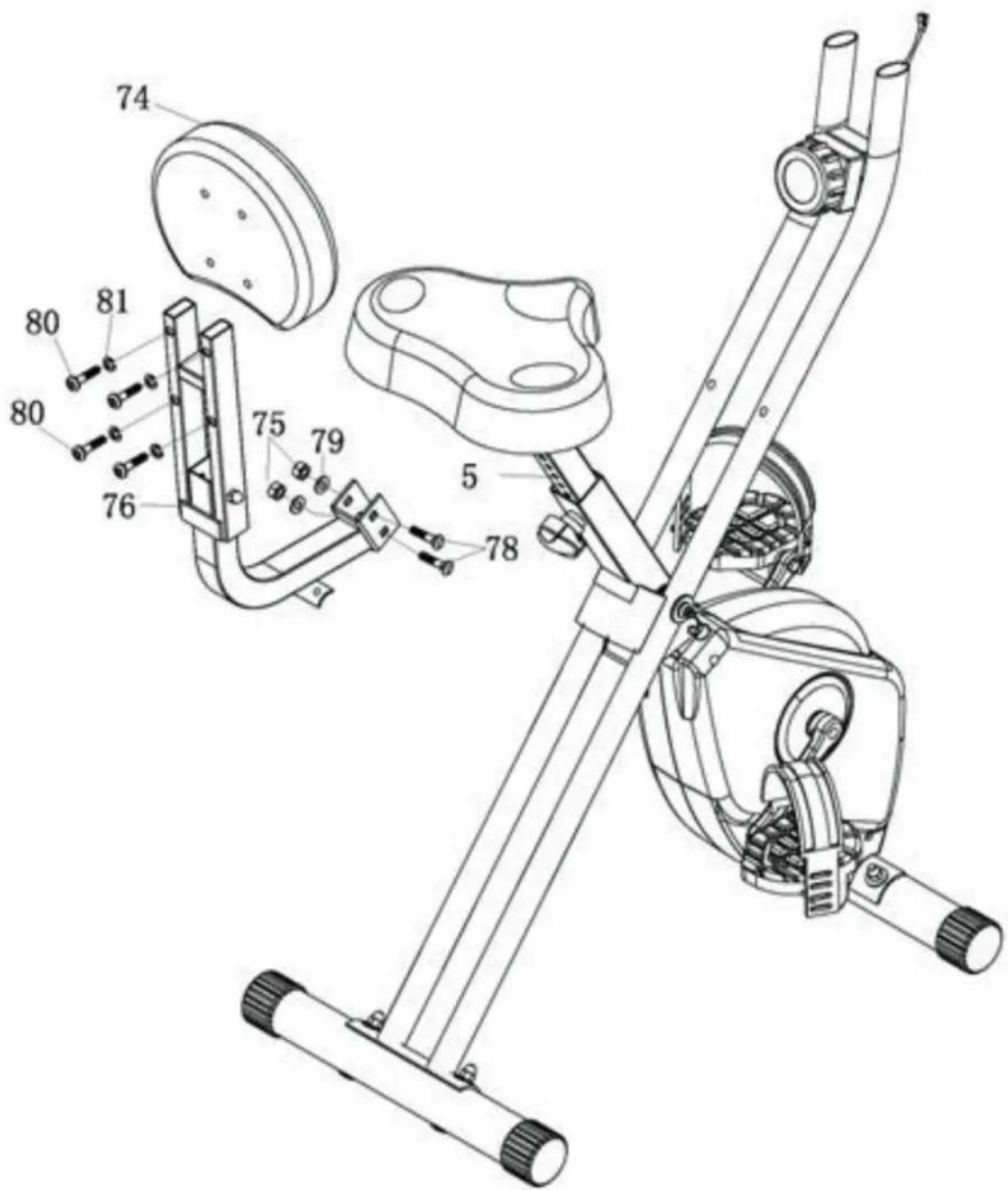 Klarfit XBike 700 - Assembly - Step 4 - 1
