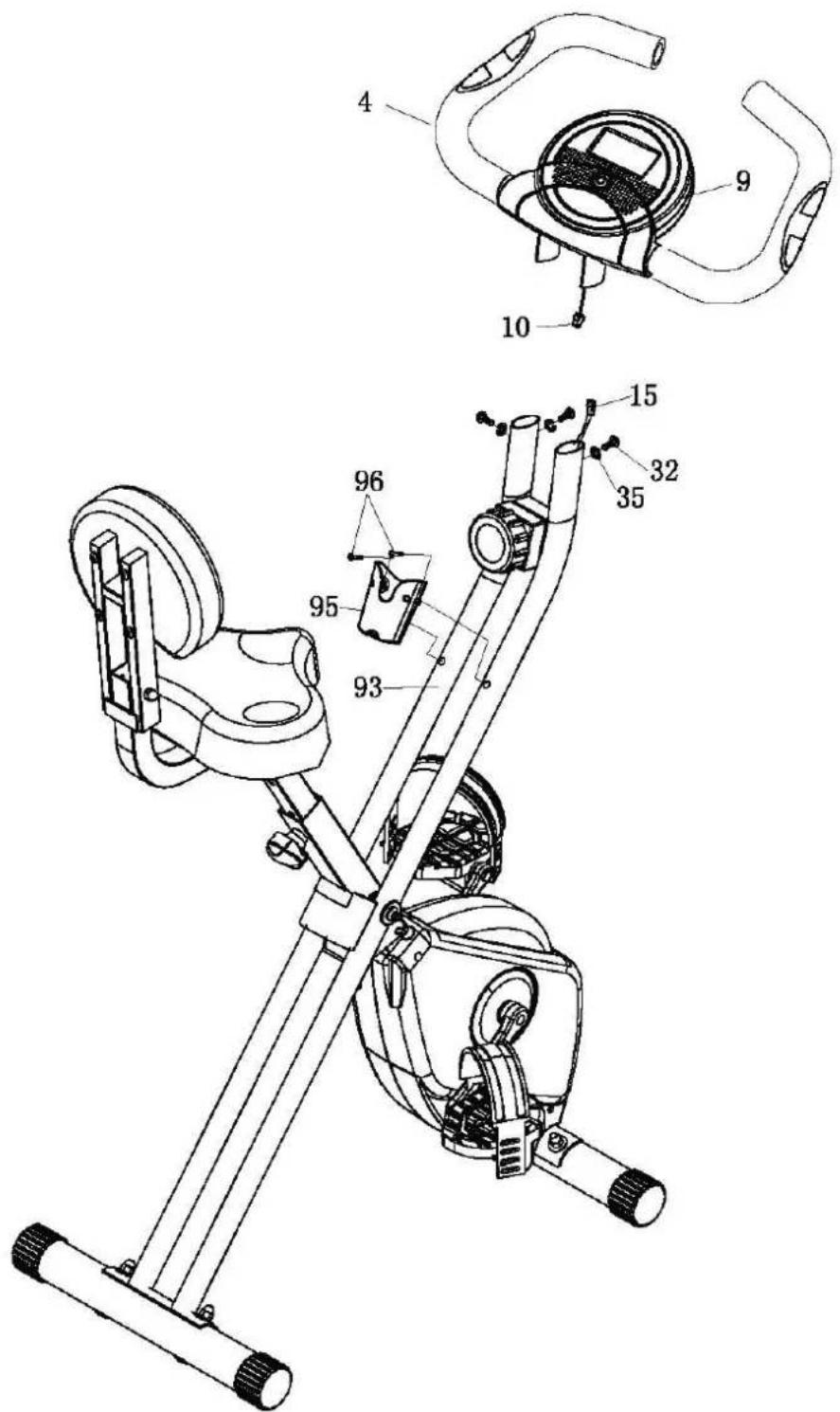Klarfit XBike 700 - Assembly - Step 5 - 1