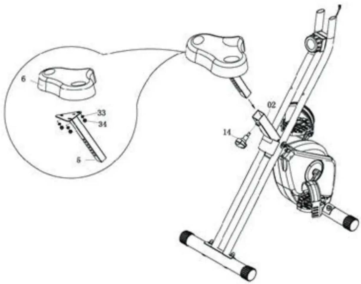 Klarfit XBike 700 - Aufbau - Schritt 3 - 1