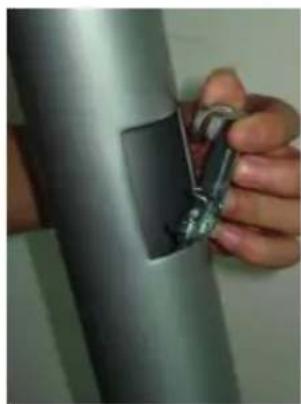 Klarfit Mobi FX 250 - Cóme SACAR el cable alargador del soporte delantero: - 3