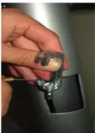 Klarfit Mobi FX 250 - Cóme SACAR el cable alargador del soporte delantero: - 5