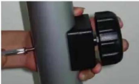 Klarfit Mobi FX 250 - Cóme SACAR el cable alargador del soporte delantero: - 7