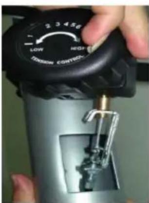 Klarfit Mobi FX 250 - How to pull the extension cable out of the front support: - 6