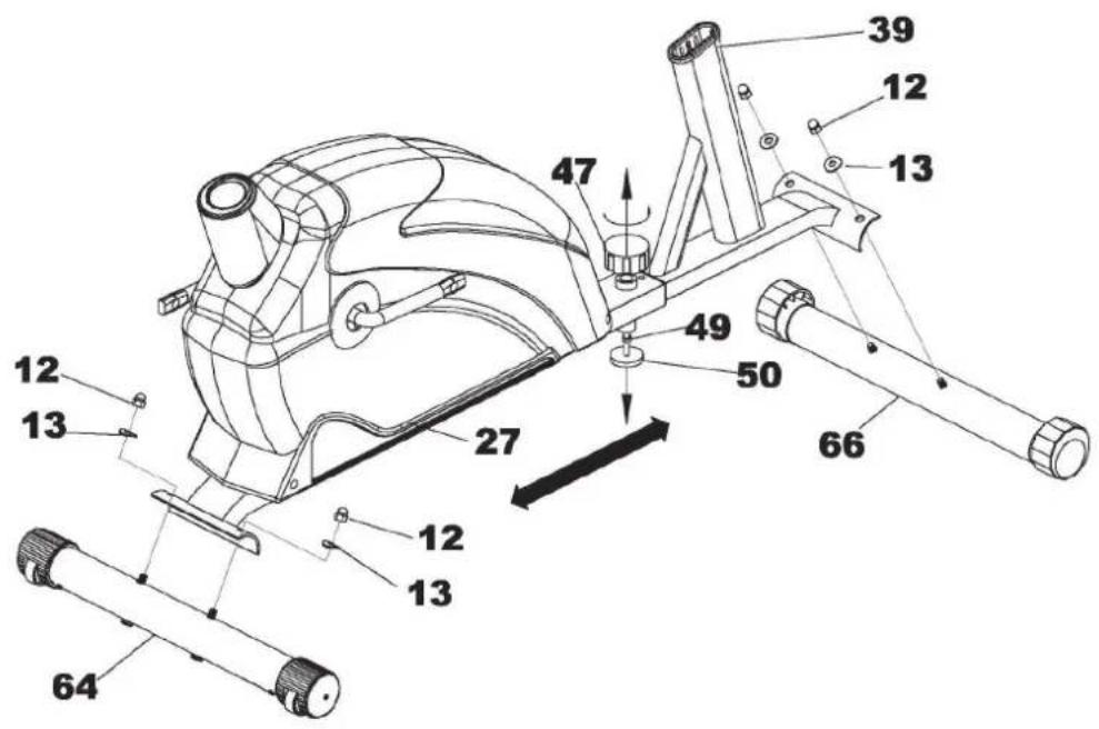 Klarfit Recumbent Relaxbike 5G - Schritt 1: - 1