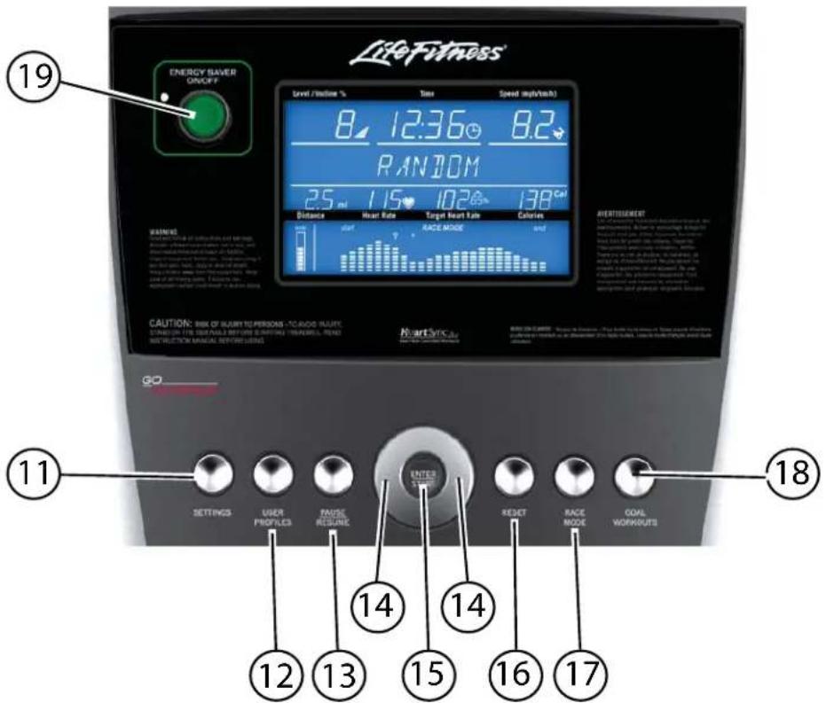 Life Fitness RS1 Go - PRÉSENTATION DE LA CONSOLE GO - 2