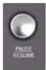 Life Fitness RS1 Go - BOUTON PAUSE/RESUME (PAUSE/REPRENDRE) - 1