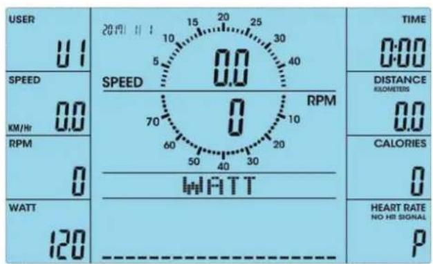 Cardiostrong BX50 - Programme basé sur les watts - 1