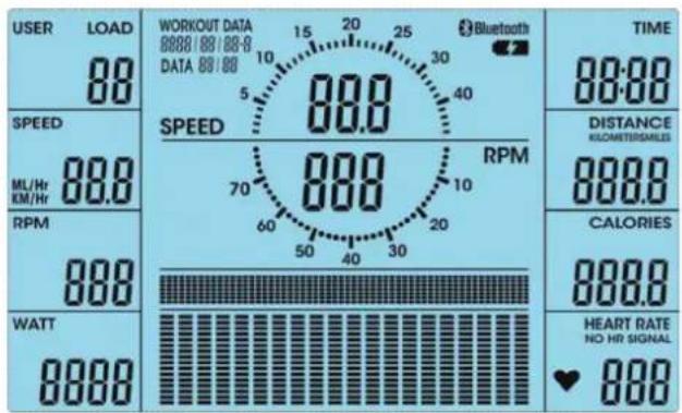 Cardiostrong BX50 - Mise en marche de l'appareil et premiers réglages - 1