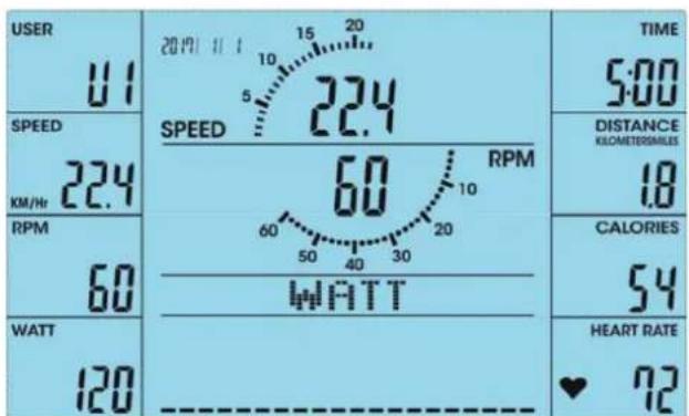 Cardiostrong BX50 - Programme basé sur les watts - 3