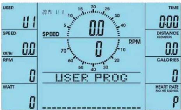 Cardiostrong BX50 - Programme définir par l'utilisateur - 1