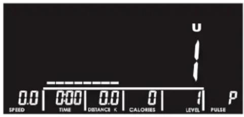 Cardiostrong BC50 - U - Programme définir par l'utilisateur - 1