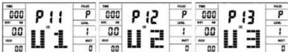Christopeit AL 2 - P11 - P15: INHINBnDyanbHbIe TpeHnpoBOuHbIe nporpaMMbI (U1-U5) - 1