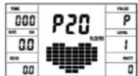 Christopeit AL 2 - P20: Beoogde trainingshartslagfrequentie THF - 1