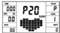 Christopeit AL 2 - P20: Target training heart rate THF - 1