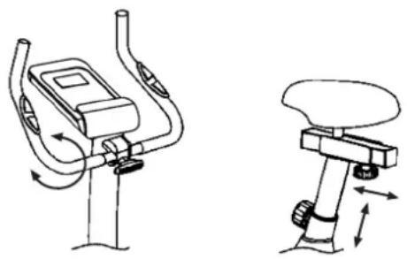 Christopeit AL 2 - Handlebar adjustment - 1