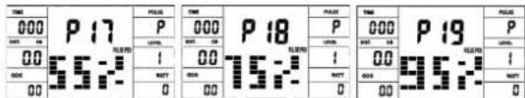 Christopeit AL 2 - P17 - P19: HRC programy - 1