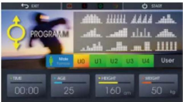 Cardiostrong BX60 - Programmes à profil - 1