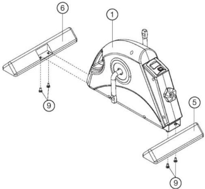Christopeit Mini Bike MB 3 - Krok 1: - 1