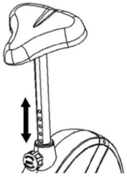 Christopeit AL 1 - Adjustment – Seat Position - 1
