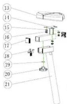 Powerpeak FHT8320P - Schritt 5: Montage des Sattels - 1