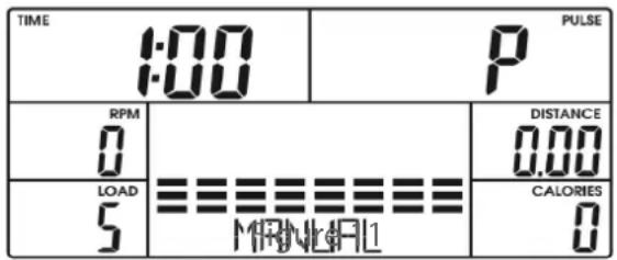 Cardiostrong BC60 - MAN. - Programme manuel - 2