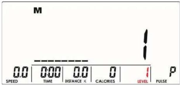 Cardiostrong BX70i - MANUAL MODE – Mode manuel - 1