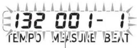 CASIO XWP1 - ■Indication de faible charge des piles - 1