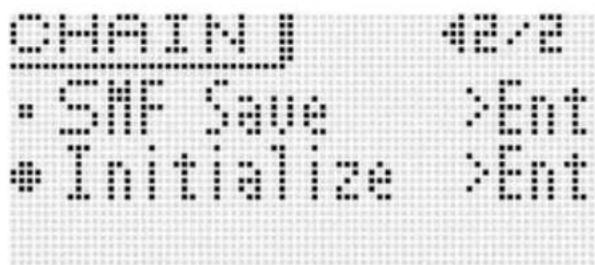 CASIO XWG1 - Pour initialiser les réglages de chaîne - 1