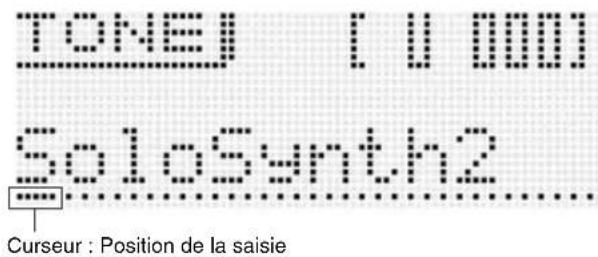 CASIO XWG1 - Création de sonorités - 7