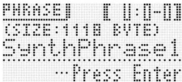 CASIO XWG1 - Pour sauvegarder une phrase - 1