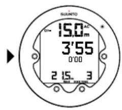 SUUNTO Zoop Novo - Mode Profondimetre - 1