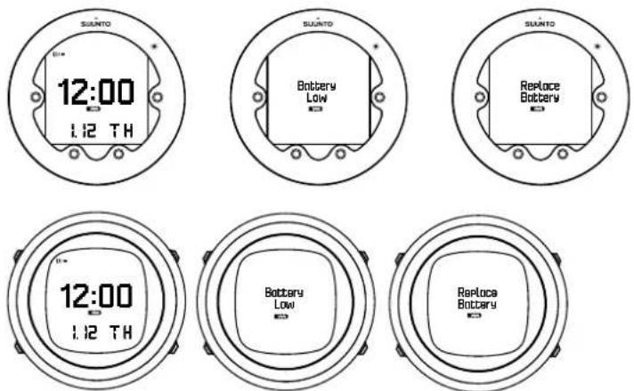 SUUNTO Zoop Novo - Indicateurs de pile - 1