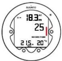 SUUNTO Zoop Novo - Vitesse de remontée - 1