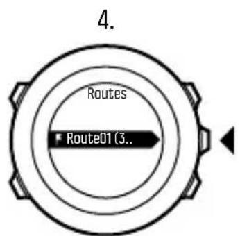 SUUNTO AMBIT3 Peak 1.0 - Navigation le long d'un itinéraire - 6