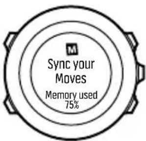 SUUNTO AMBIT3 Peak 1.0 - Indicateur de mémoire restante - 1
