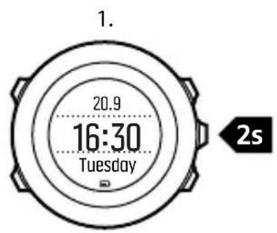SUUNTO AMBIT3 Peak 1.0 - Réglage des paramètres - 1