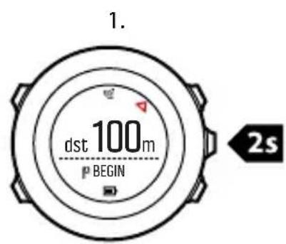 SUUNTO AMBIT3 Peak 1.0 - Navigation le long d'un itinéraire - 3