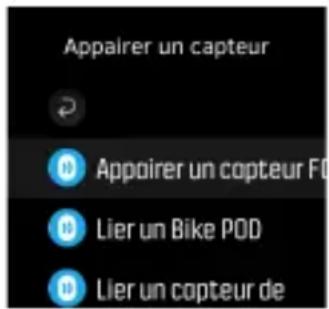 SUUNTO Spartan Sport 1.2 - Liaison des POD et capteurs - 1